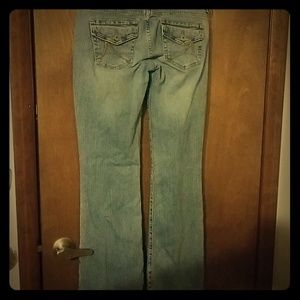 Lilac Flap Pocket Anchor Blue jeans 7S